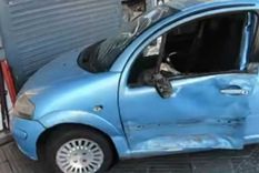 Las pasajeras del auto sufrieron heridas