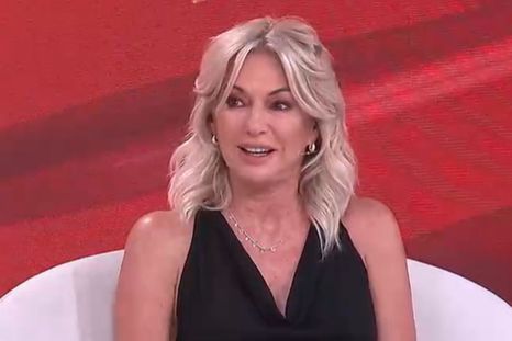 La comunicadora se emocionó. La comunicadora se emocionó.