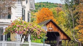 Woodstock, a diferencia de Pomfret, es una ciudad que prospera gracias al turismo y está equipada para afrontarlo. Foto: SEAN PAVONE/ALAMY