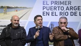 Axel Kicillof encabezó en Ensenada el primer Encuentro Multisectorial sobre Marina Mercante, Industria Naval y Vías Navegables.