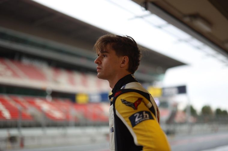 Nicolás Varrone y su posibilidad de correr en la F2. Foto: @WilliamsF1Arg