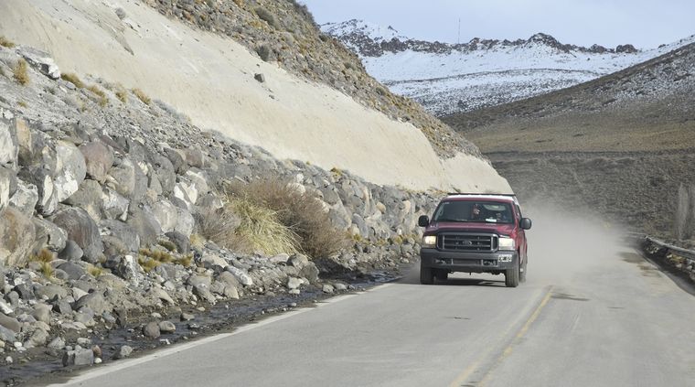 ruta montaña Malargüe paso a chile paso cristo redentor cadenas nevada nevadas nieve