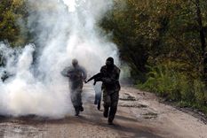 Las tropas ucranianas siguen luchando en Bajmut. Foto: Efe.