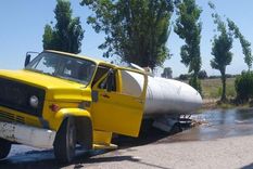 Investigan las razones por las que cedió el pavimento Foto: Diario de Cuyo