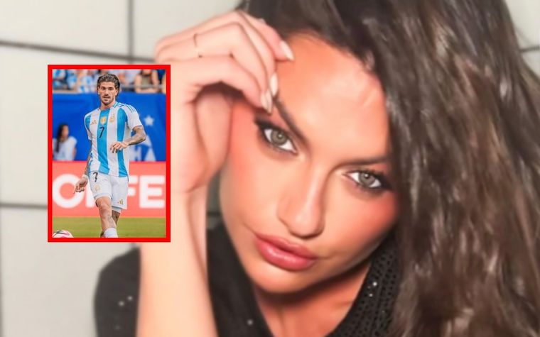 Sofía Jujuy habló de los rumores de romance con Rodrigo De Paul. Foto: Instagram Sofía Jujuy