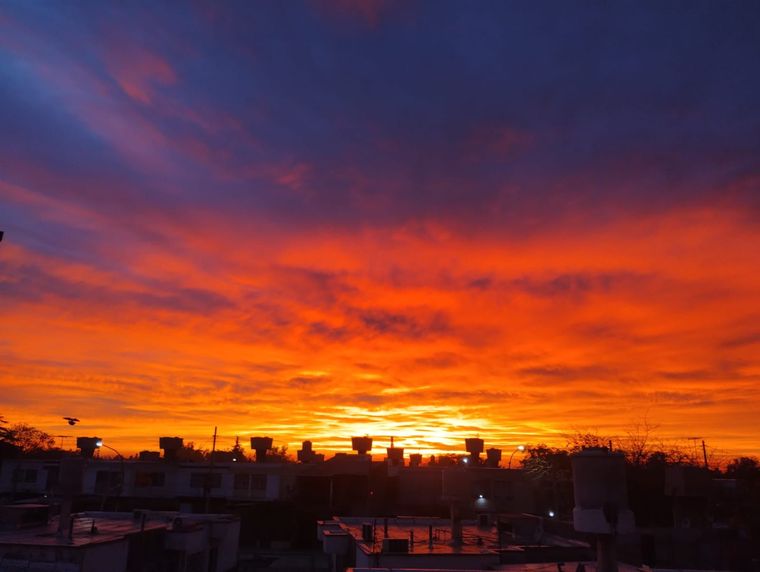 Foto enviada por un oyente de MDZ Radio.