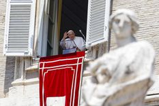 El papa Francisco instó a los atletas a ser mensajeros de paz Foto: EFE
