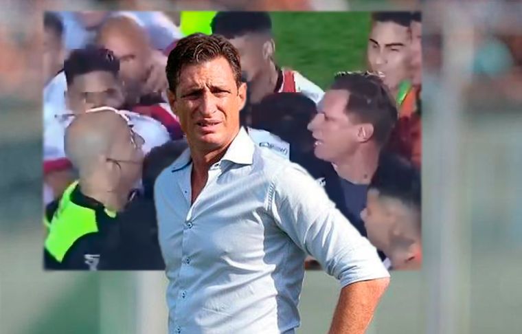 Facundo Sava El técnico podría dirigir ante Boca tras pagar una multa económica.