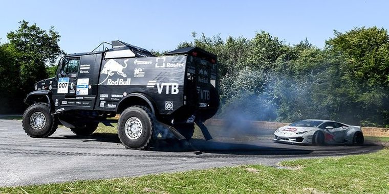 Kamaz vs. Lamborghini Huracán