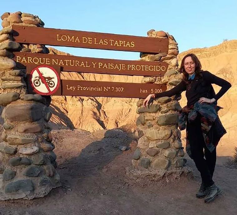 Julia Horn La joven turista alemana tenía experiencia en expediciones de montaña Foto: X (Twitter)