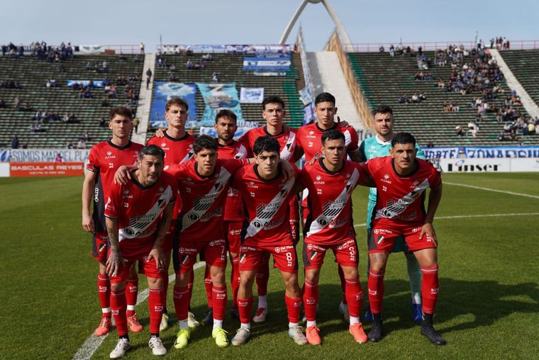 El equipo de Maipú que decidió poner en cancha Alexis Matteo frente a Alvarado en Mar del Plata.&nbsp;