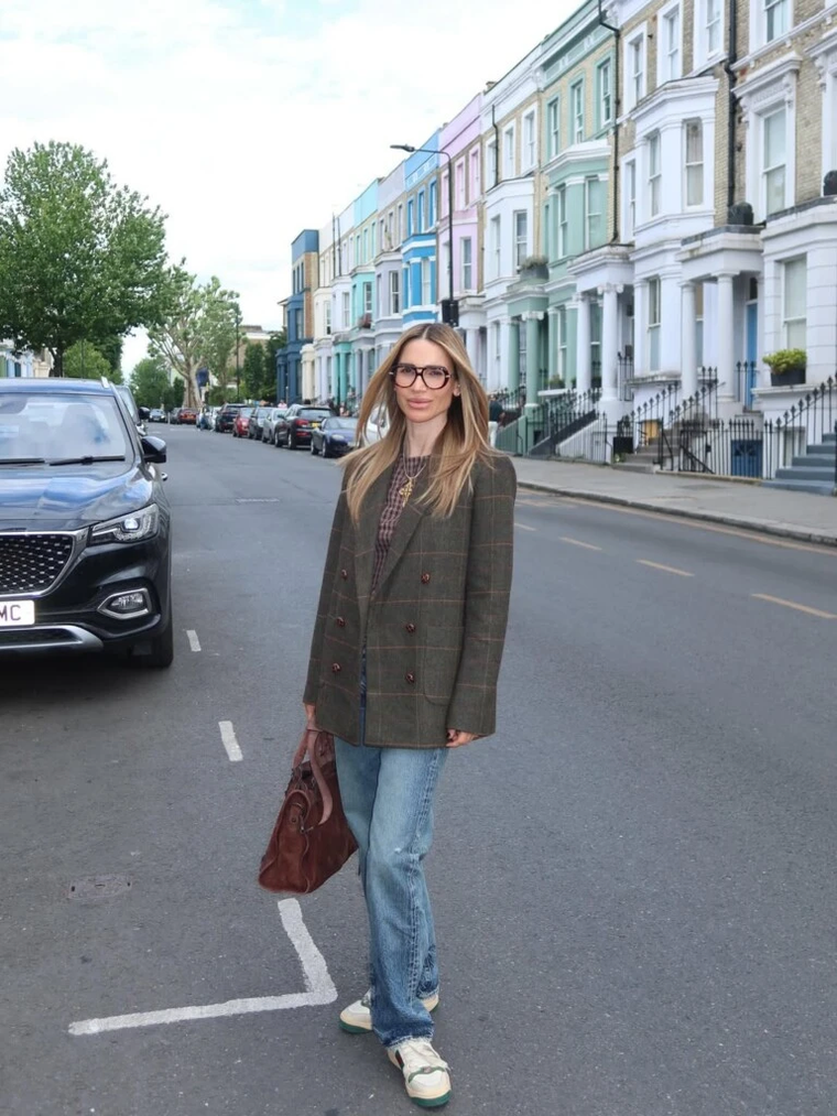 El look de María Vázquez en Notting Hill. El look de María Vázquez en Notting Hill.