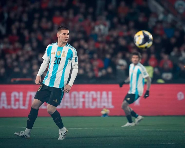 Franco Mastantuono finalmente fue convocado para la doble fecha de marzo.