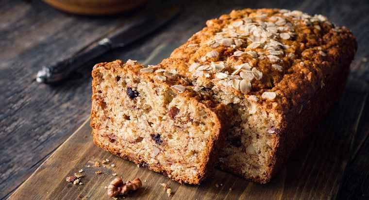 Este bizcocho de nuez es una deliciosa opción de postre Foto: Shutterstock