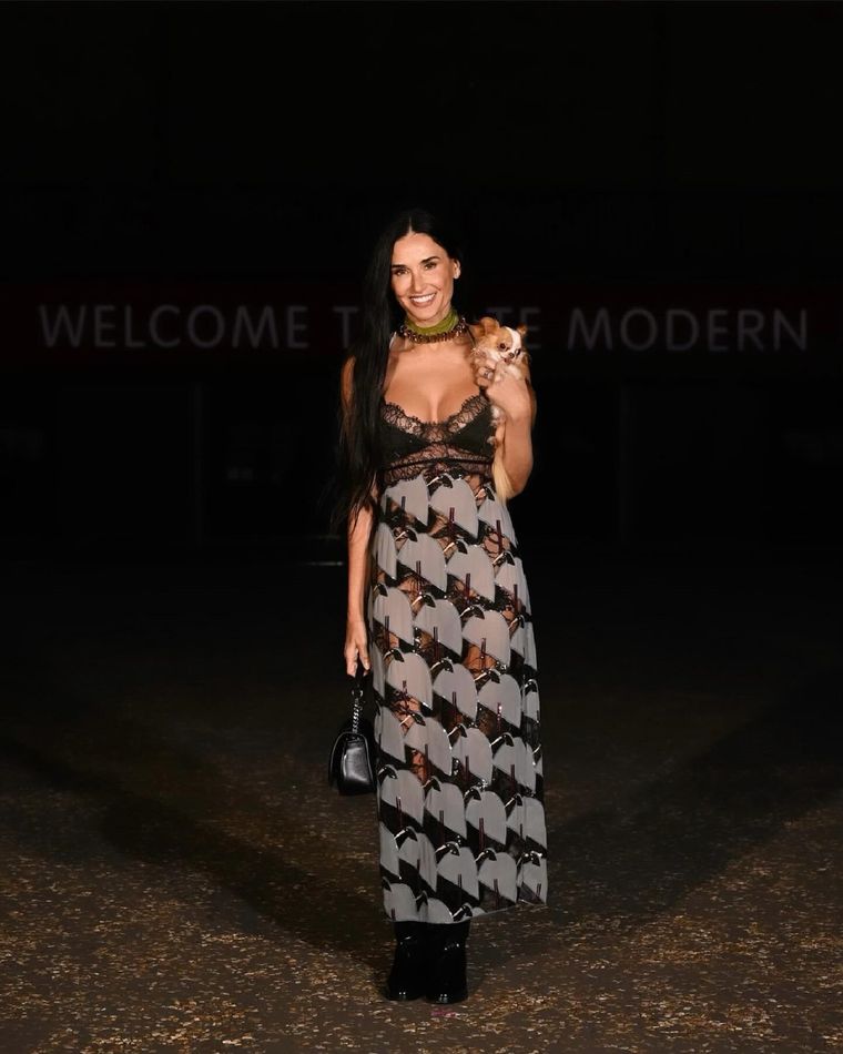 Demi Moore Belleza natural. Foto: Fuente: Instagram