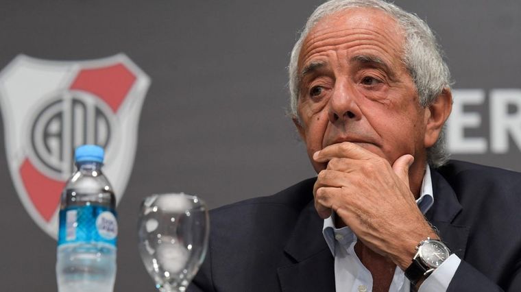 Rodolfo DOnofrio, presidente de River. Foto: Télam