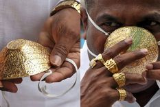 Tapaboca de oro Tapaboca de oro