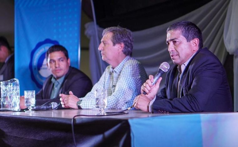 Ojeda, Félix y Marcolini Foto: Twitter