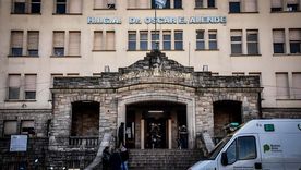 La joven fue internada tras recibir golpes del agresor Foto: Salud PBA
