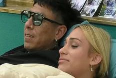 Los seguidores del programa crearon el apodo Branelik para celebrar el blanqueo de la pareja del momento. / Captura Telefe GH