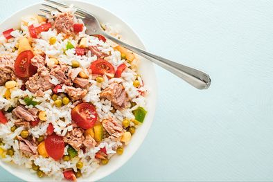 MDZol | La ensalada de arroz con atún es una receta clásica del verano argentino