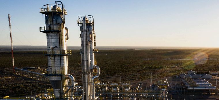 Planta de producción de LGN de Compañía Mega