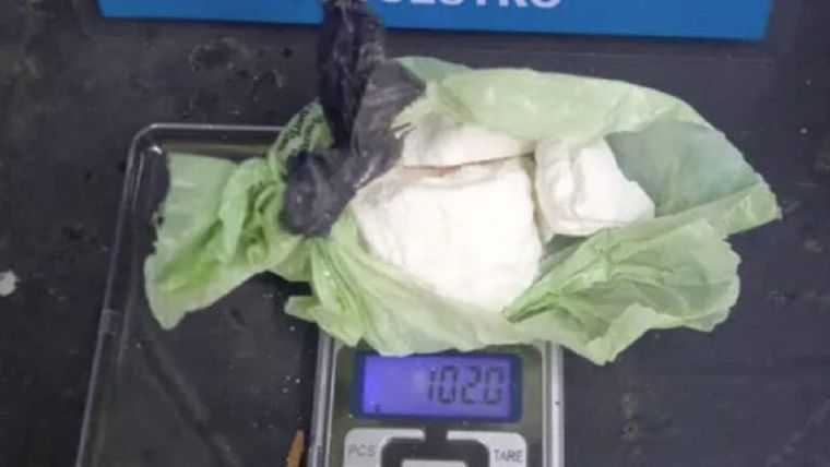 La droga que escondía la mami dealer Foto: Gentileza