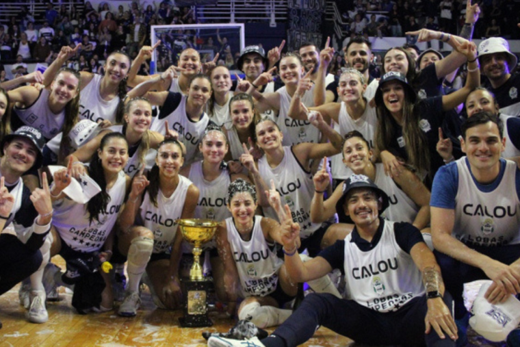 Zoe Gómez, la mendocina que se consagró en el vóley femenino Foto: Prensa Gimnasia
