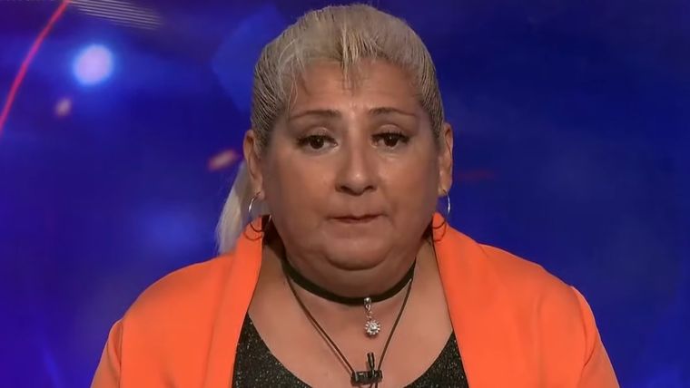 La casa de Gran Hermano apunta contra Petrona. Foto: Captura Telefe