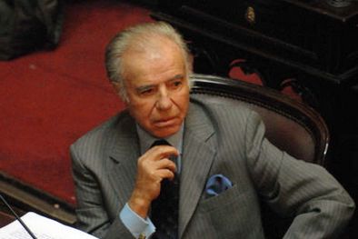 MDZol | El ex presidente Carlos Menem. Foto: Télam