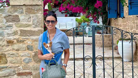 Demi Moore mostró a su nueva perrita y contó por qué la va a anotar en el libro de los Guinness