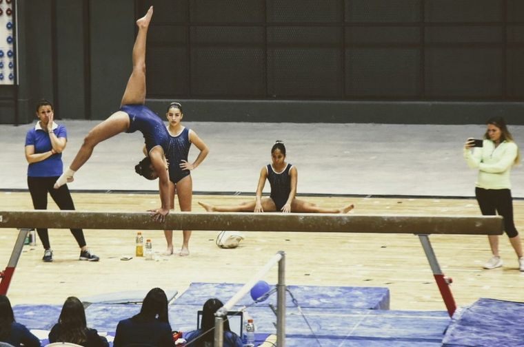 Las mejores gimnastas del país competirán en Mendoza Foto: gentileza Federación Mendocina de Gimnasia