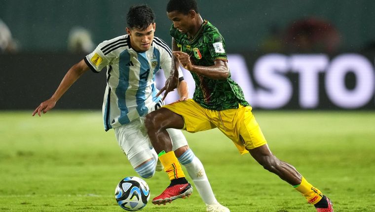Argentina cae sin atenuantes con Mali. Foto: @Argentina