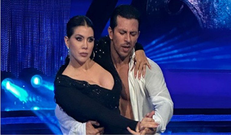 Wanda Nara llegó a la final del Bailando italiano.