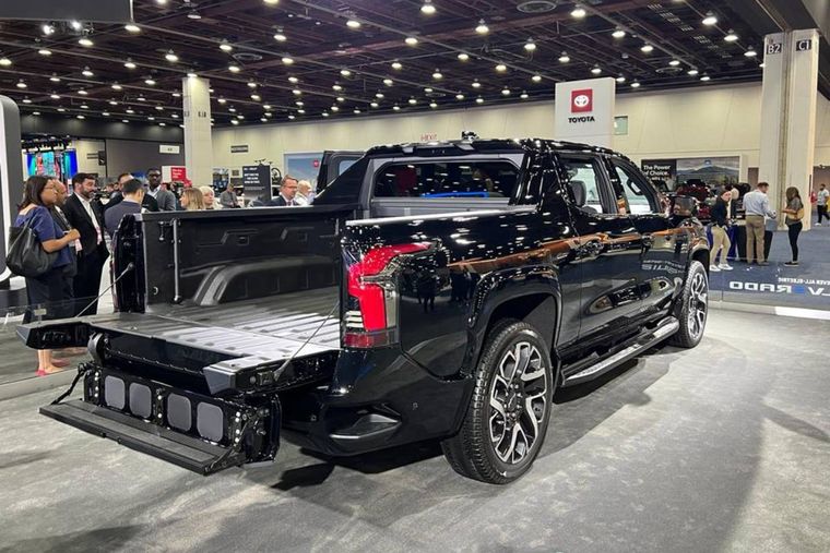 Chevrolet Silverado EV. Foto: Augusto Brugo Marco para MDZ