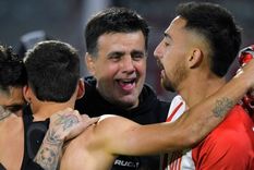 Correa fue irónico y apuntó contra Boca. Foto: FotoBaires
