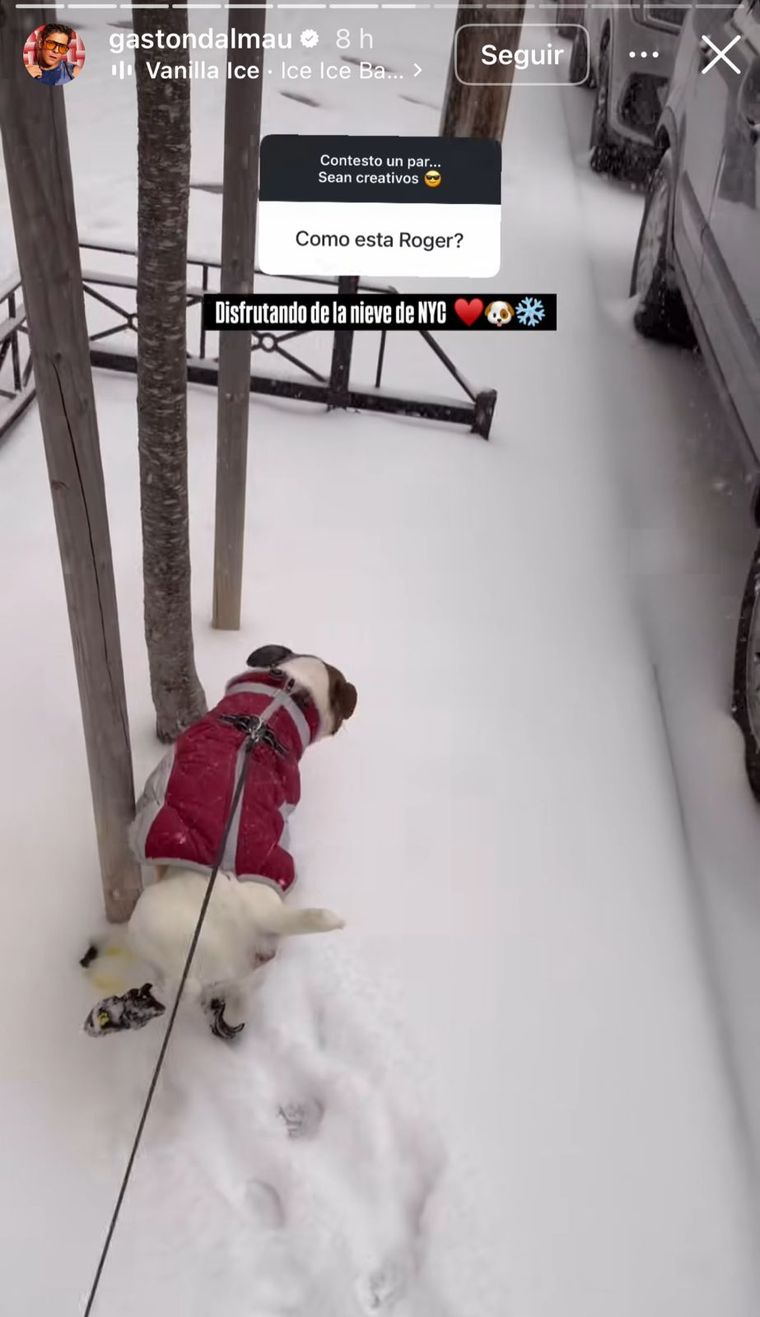 Una historia que podr&iacute;a indicar el distanciamiento. Cr&eacute;ditos: Instagram