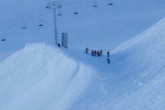 dieron de alta a uno de los heridos por la avalancha en las lenas