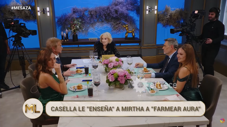 Beto Casella invit&oacute; a Mirtha Legrand a "farmear aura" y ella se neg&oacute;.&nbsp;