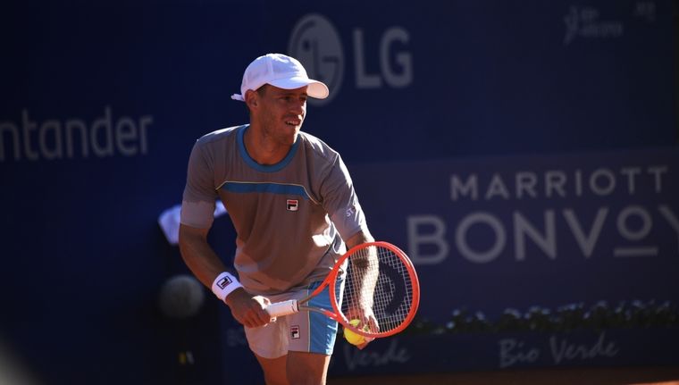El argentino se despidió rápidamente del torneo. Foto: Juan Mateo Aberastain Zubimendi / MDZ