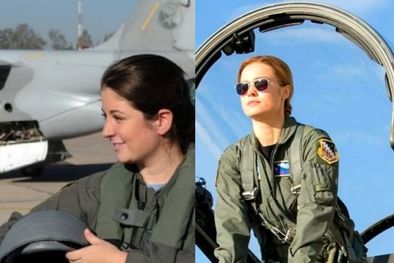 MDZol | Furor en las redes sociales por el encuentro entre la Capitana y la Teniente Marvel