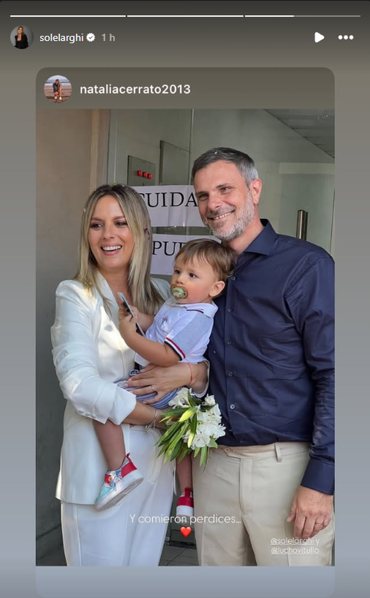 Una celebración privada. Créditos: Instagram Una celebración privada. Créditos: Instagram