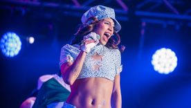 Emilia se volvió viral en las redes sociales en las últimas horas por la equivocación del periodista Cristian Kiky Arteaga. Foto: Santiago Tagua/MDZ