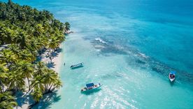 Isla Saona, en República Dominicana, es una de las más visitadas del Caribe en el año.