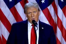 Donald Trump juega a favor de Israel. Foto Archivo 