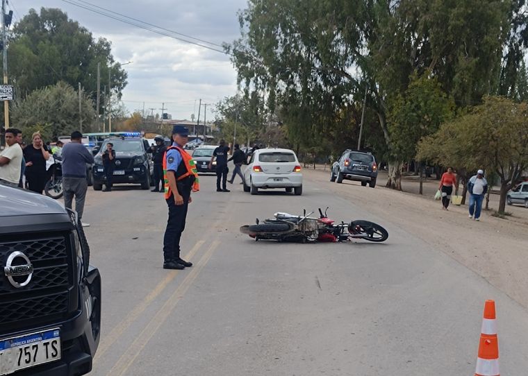 Tras el accidente, el joven fue trasladado al Hospital Central Foto: Prensa Ministerio de Seguridad