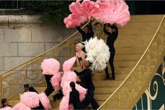 Lady Gaga en su show en los Juegos Olímpicos Lady Gaga en su show en los Juegos Olímpicos