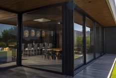 Abertura de PVC con doble vidrio hermético.