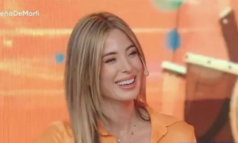 Jésica Cirio tuvo un buen rating durante su nota en Telefe. Foto: Captura de TV