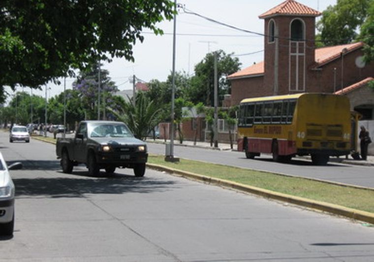 Avenida Salta en el departamento de San Martín. Foto: Daniel Gutierrez/MDZ
